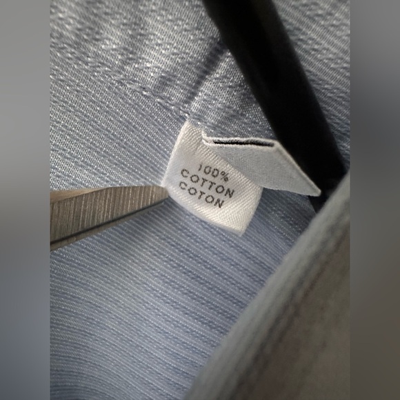 Armani Collezioni Blue Dress Shirt - Picture 6 of 8